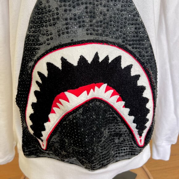 Hudson Outerwear Shark Pullover Sweatshirt - Size Small - Unisex - Picture 5 of 11
